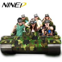 Canton Fair Best VR Product video game 6dof camouflage tank 7d simulator game machine