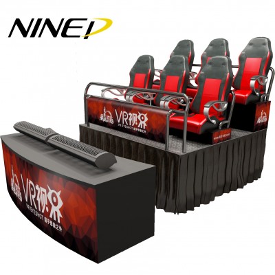 Most Attractive High Quality VR Viewer Game Machine With Six Seats For Children