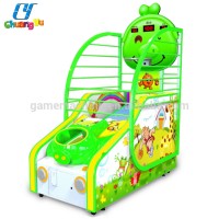 China Manufacturer Cheap Price Coin Operated Kids 2 Player Basketball Shooting Game