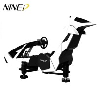 NINED China the biggest vr supplier 360 degree virtual reality go carts racing vr driving 4d car racing simulator